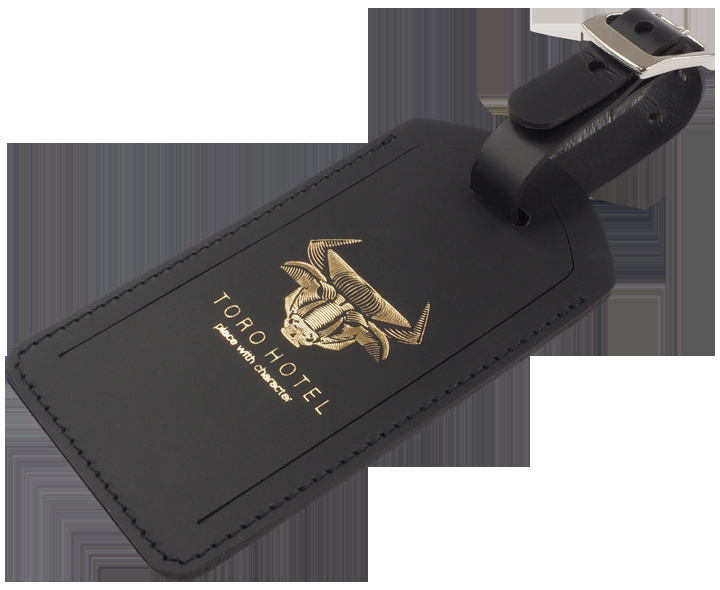 Logo trade corporate gifts image of: Luggage tag 1155094