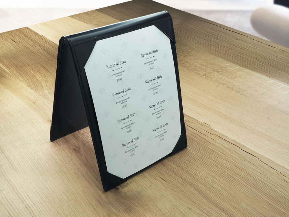 Logo trade promotional merchandise photo of: Promo menu 1605094