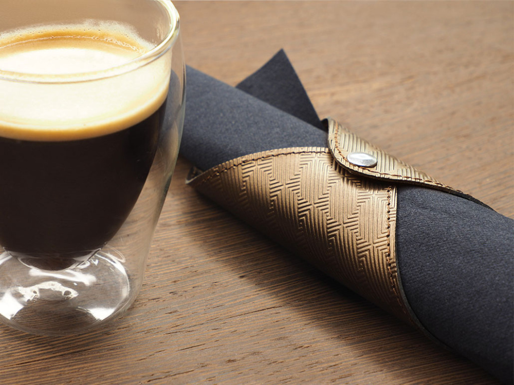 Logo trade advertising products image of: Napkin ring 1032241