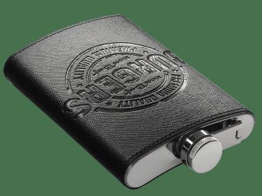 Logo trade advertising products picture of: Hip flask 425113