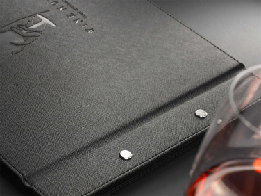 Logo trade promotional merchandise image of: Menu cover 1083270