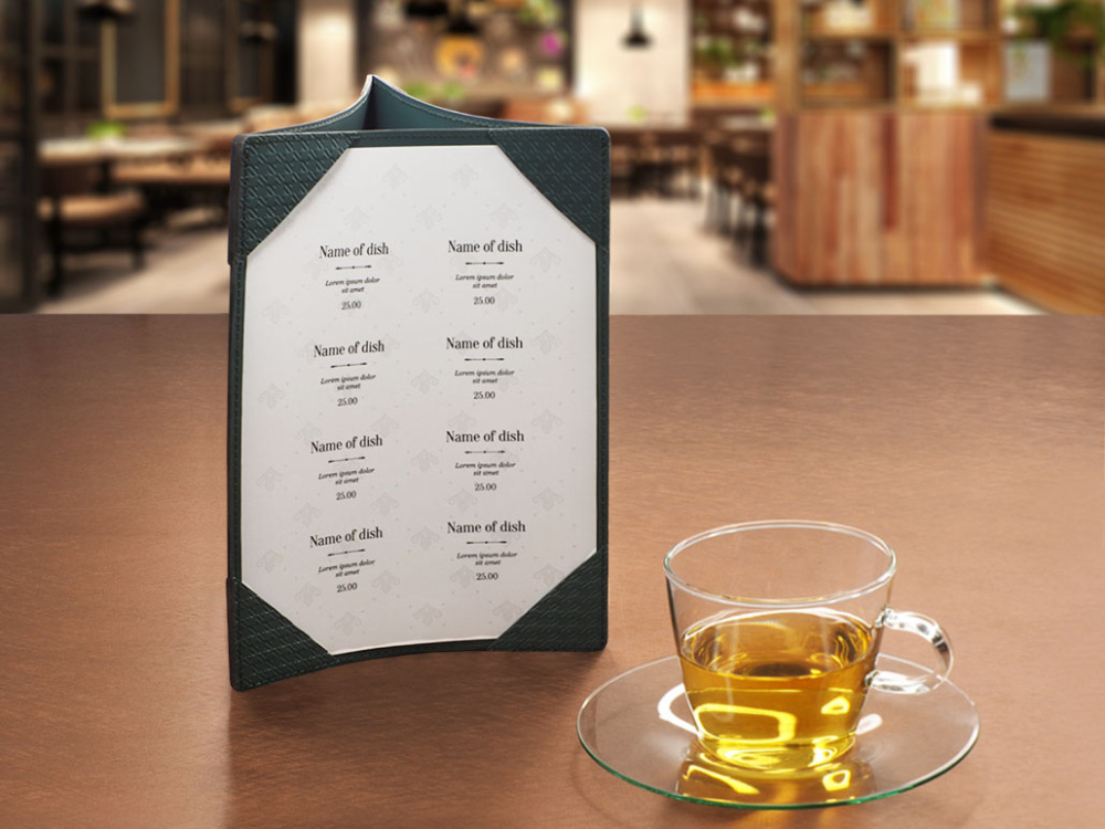 Logo trade corporate gifts image of: Promo menu 1436239