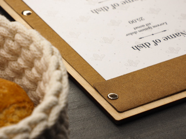 Logo trade corporate gifts picture of: Menu pad 1668121