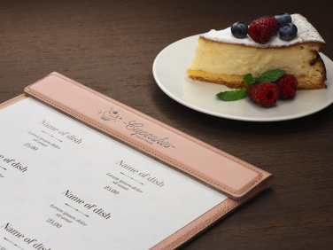 Logo trade promotional merchandise photo of: Menu cover 1241281