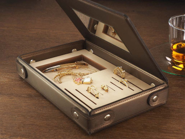 Logo trade promotional gifts picture of: Jewellery box 1674094