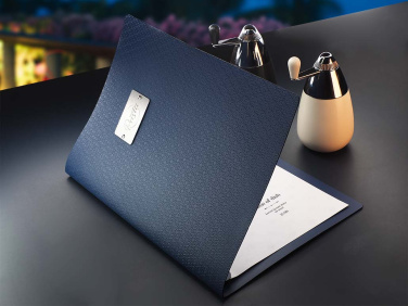 Logo trade promotional giveaways image of: Menu cover 1619243