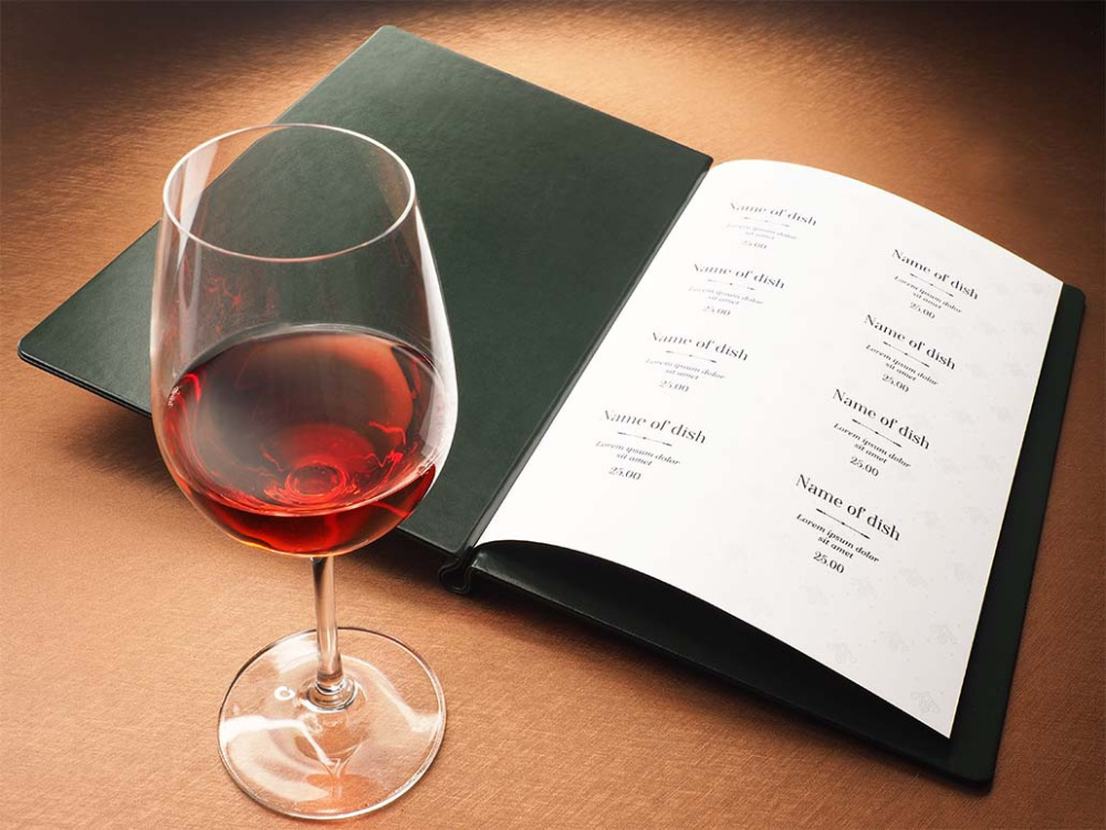 Logo trade promotional item photo of: Menu cover 1229320