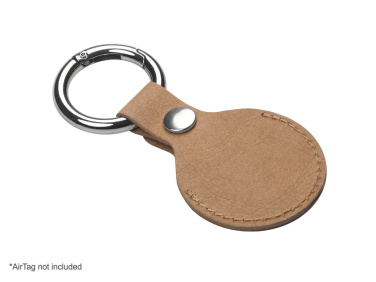 Logo trade promotional products image of: Keyring with holder for AirTag 1914106