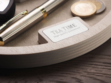 Logo trade promotional items image of: Wooden desk organiser 1817121