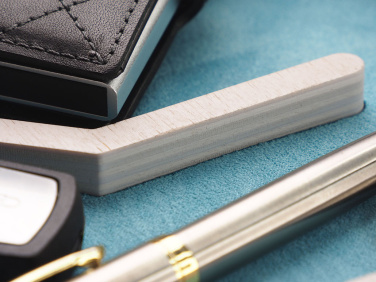 Logo trade promotional merchandise image of: Wooden desk organiser 1817121