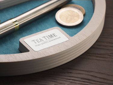 Logotrade promotional giveaway image of: Wooden desk organiser 1817121