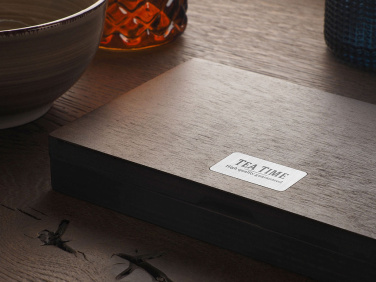 Logo trade promotional gift photo of: Wooden bill box 1816121