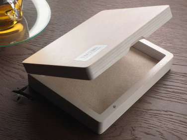 Logo trade promotional gifts image of: Wooden box 1819121