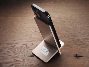 Logo trade promotional gifts image of: Wooden telephone stand 1834121