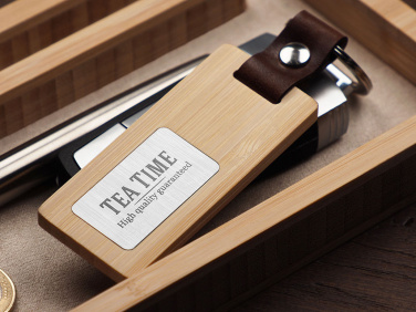 Logo trade promotional merchandise picture of: Wooden desk organiser 1818292