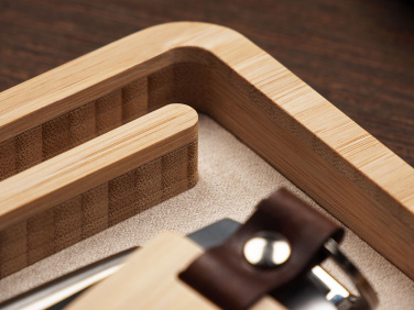 Logo trade promotional item photo of: Wooden desk organiser 1818292