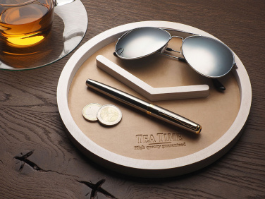 Logo trade promotional giveaway photo of: Wooden organiser 1843121