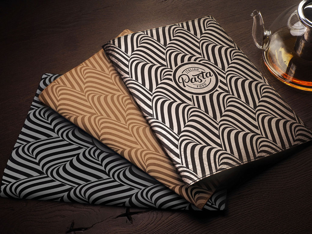 Logo trade promotional gifts image of: Menu cover Ambiente 1178295