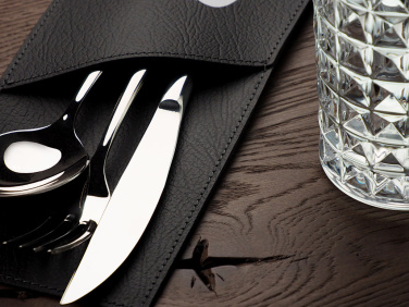 Logo trade promotional merchandise picture of: Cutlery case 1044318