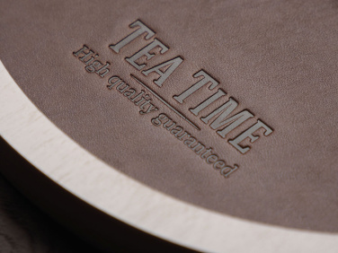 Logo trade promotional products image of: Wooden desk organiser 1851121