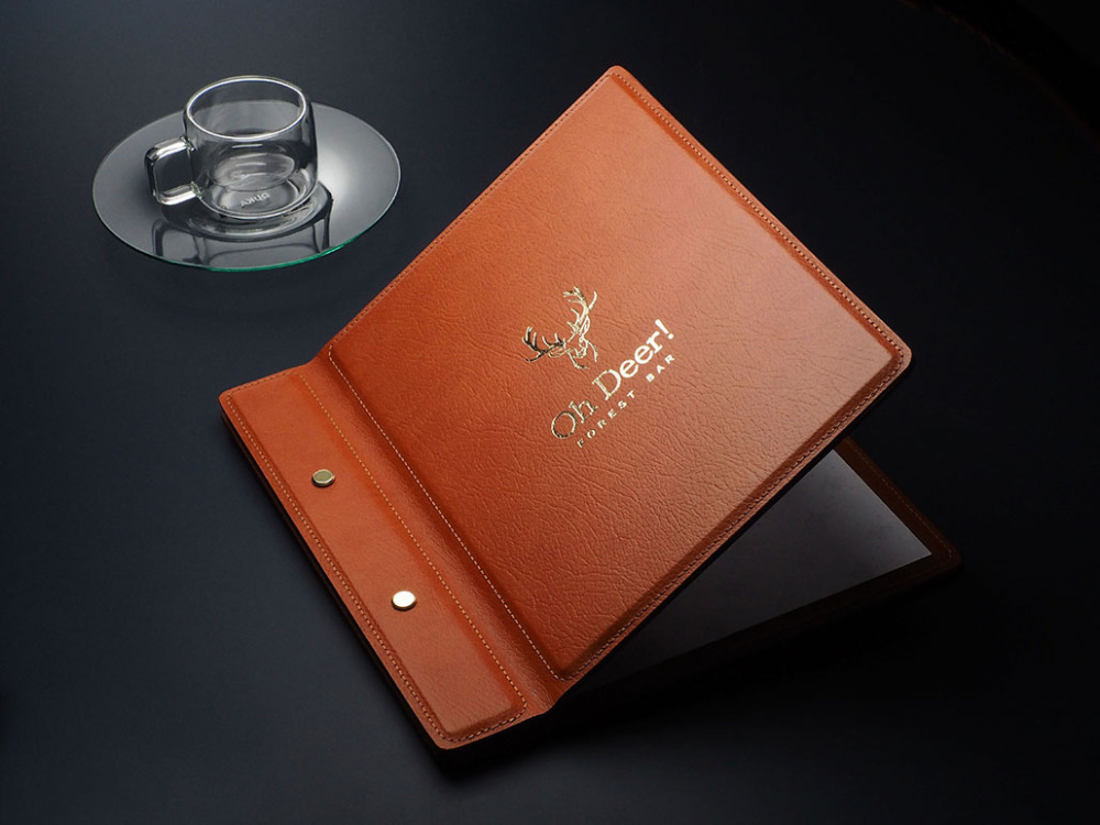 Logo trade promotional gift photo of: Menu cover 1085318