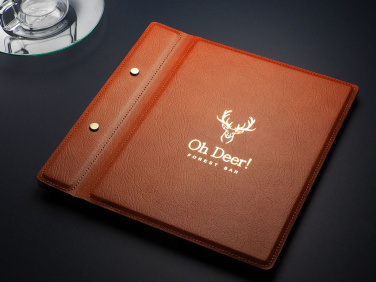 Logo trade promotional products image of: Menu cover 1085318