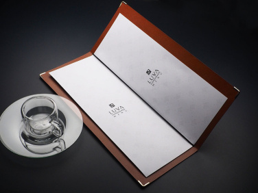 Logo trade advertising products image of: Menu cover Ambiente 1947318