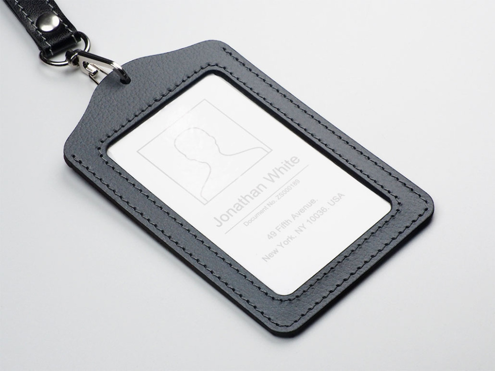 Logo trade promotional merchandise photo of: ID Badge Holder 2038319