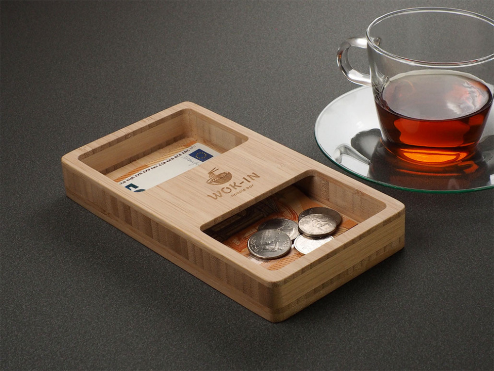 Logo trade promotional items image of: Wooden payer 2080292