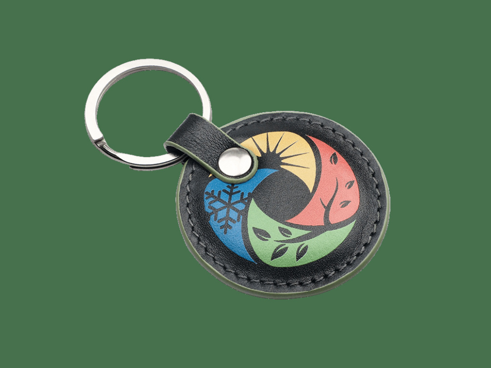 Logo trade promotional merchandise image of: Keyring 2086131