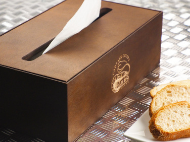 Logo trade promotional items image of: Tissue box 1963121