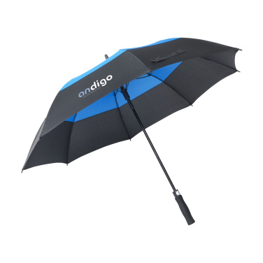 Logo trade promotional gift photo of: Morrison RPET umbrella 27 inch