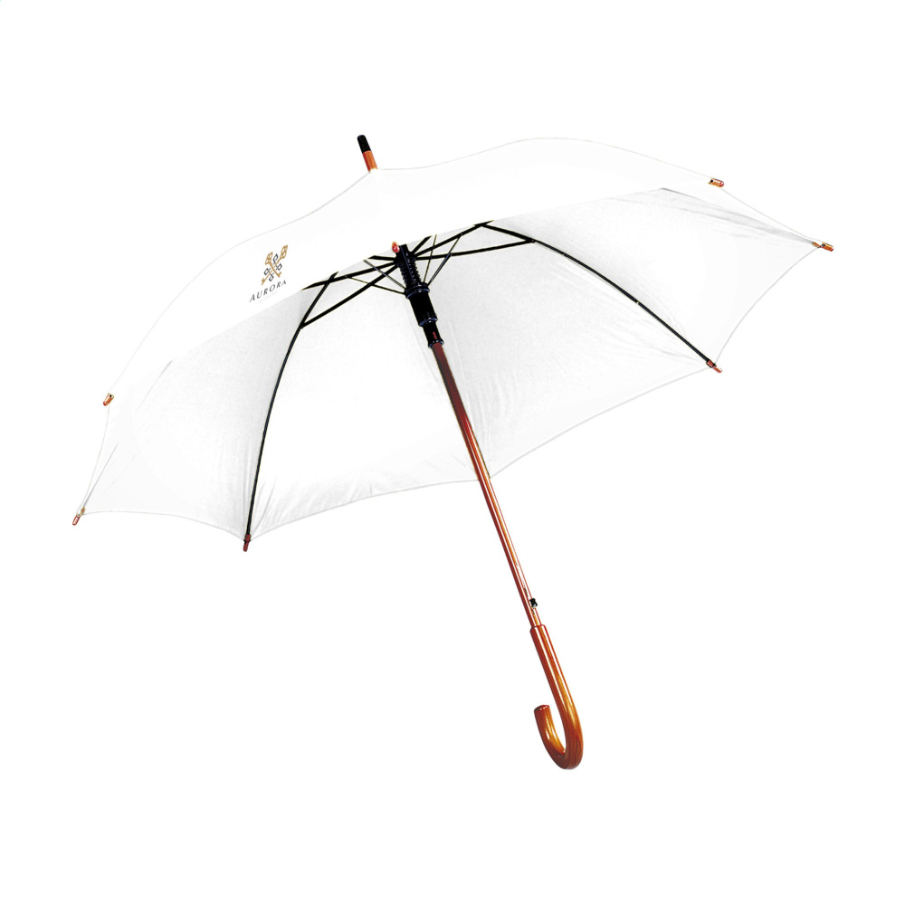 Logo trade promotional merchandise image of: FirstClass RCS RPET umbrella 23 inch