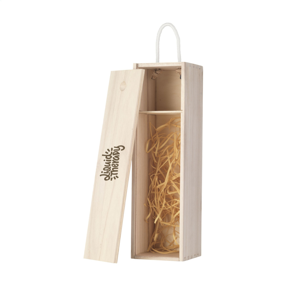 Logo trade promotional products picture of: WineWood wine box