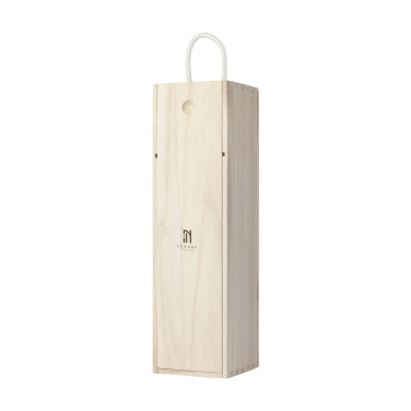 Logo trade promotional merchandise picture of: WineWood wine box