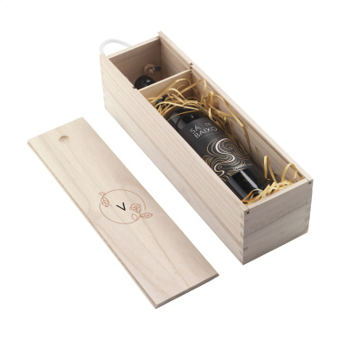 Logo trade corporate gifts picture of: WineWood wine box