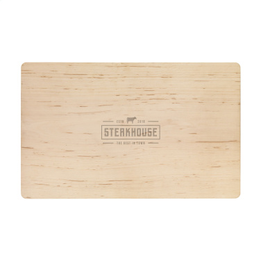 Logo trade promotional gifts picture of: Alder Wood Cutting Board