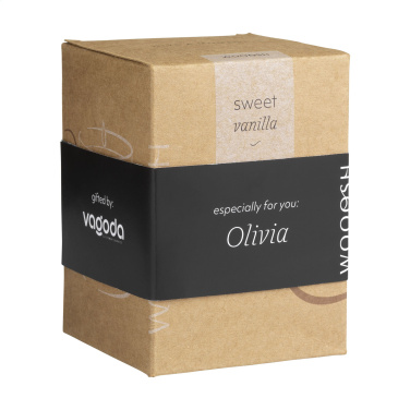 Logotrade promotional item image of: Wooosh Scented Candle Sweet Vanilla
