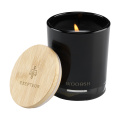 Wooosh Scented Candle Sweet Vanilla, black