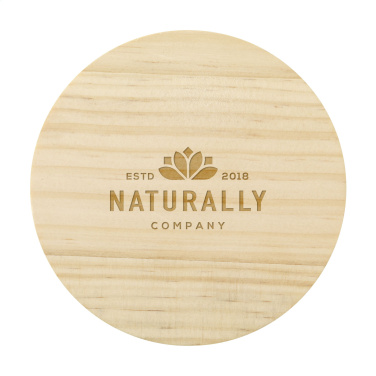 Logo trade business gift photo of: Wooosh Flame Scented Candle Dark Amber