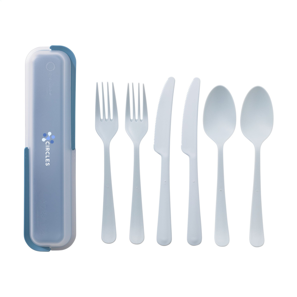 Logo trade promotional item photo of: Outdoor 6-piece Cutlery Set