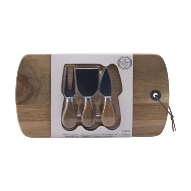 Logotrade promotional item image of: Cheese Platter Set 4-pcs