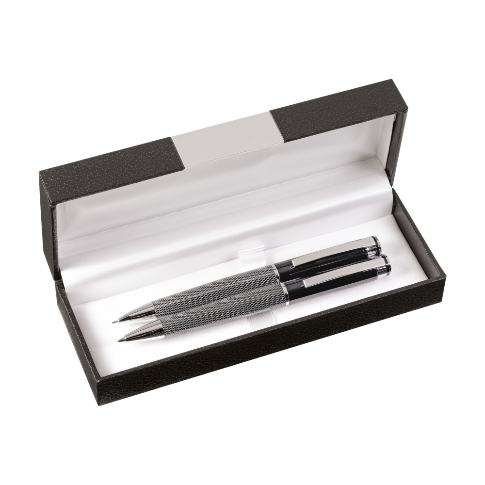 Logo trade advertising products picture of: Princeton Double writing set