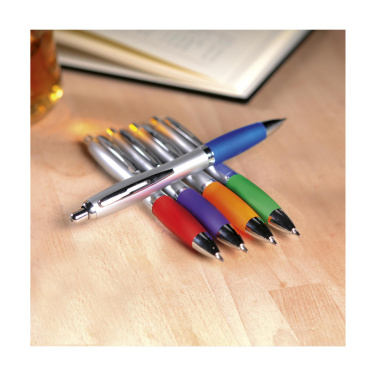 Logo trade advertising products picture of: Athos Silver pen