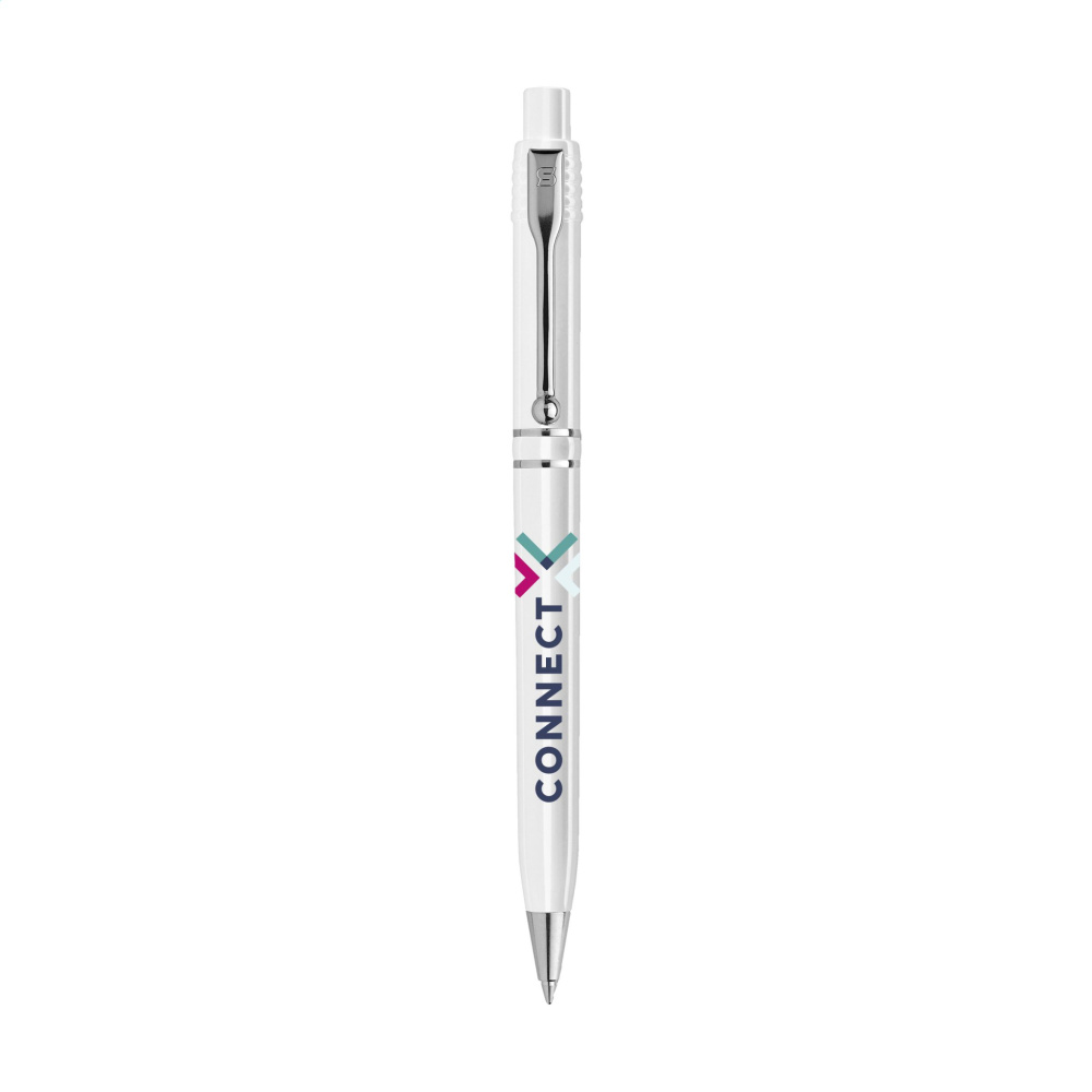 Logo trade business gift photo of: Stilolinea Raja Chrome Recycled pen
