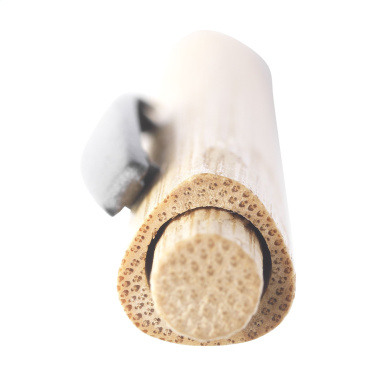 Logo trade promotional giveaways image of: Tokai Bamboo Pen