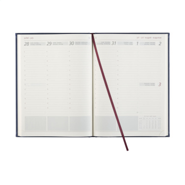 Logotrade promotional merchandise picture of: Euromax Balacron diary A4 4-languages