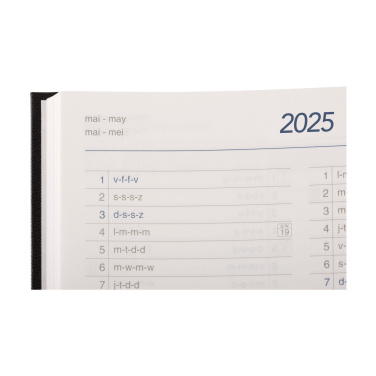 Logo trade promotional giveaways picture of: Eurodirect Balacron diary A5 4-languages