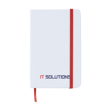 Logo trade business gift photo of: WhiteNote A6 Paper notebook