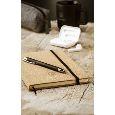 Logotrade corporate gift image of: CorkNote A5 Paper notebook